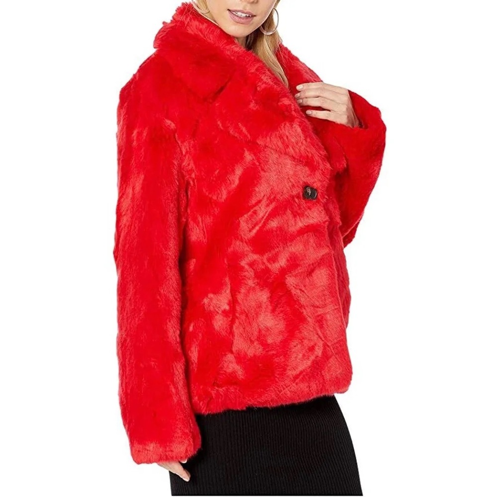 Avec Les Filles Faux Fur Jacket - Picture 3 of 5